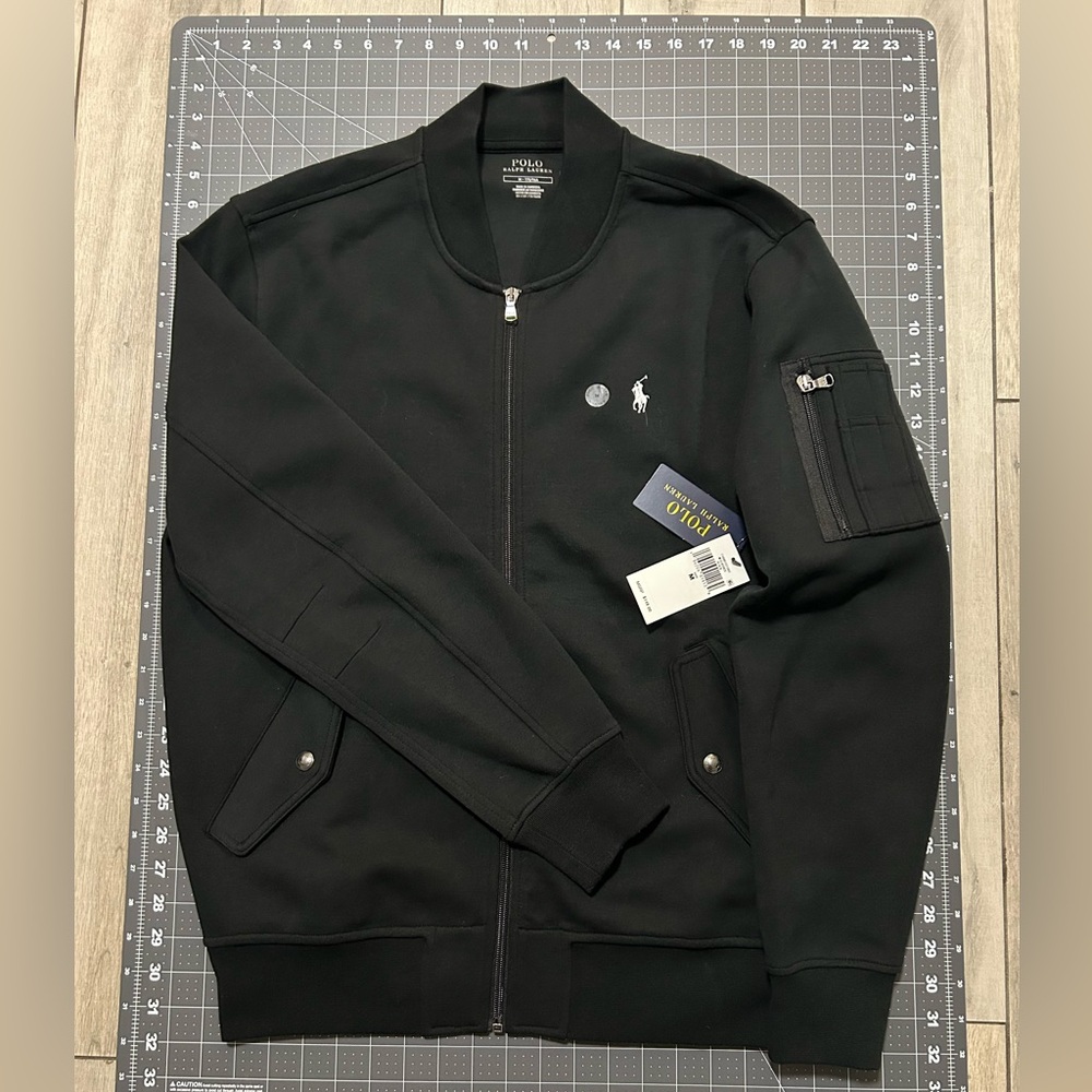 Ralph Lauren Black Polo Jacket